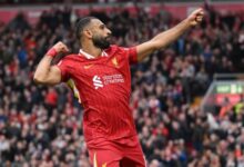 محمد صلاح يعادل إنجاز أجويرو وهاري كين