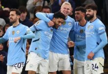 معلق مباراة مانشستر سيتي وأستون فيلا في الدوري الإنجليزي