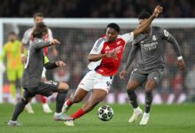 معلق مباراة ريال مدريد وأرسنال في دوري أبطال أوروبا