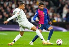 معلق مباراة برشلونة وريال مدريد في نهائي كأس ملك إسبانيا