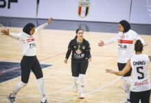 طائرة الزمالك سيدات تواصل ضرب الأهلي وتحتفظ باللقب الإفريقي